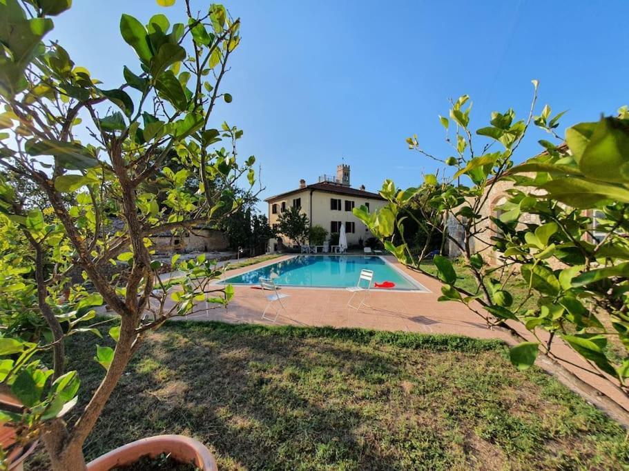 Tenuta Uzielli An Elegant Countryside Villa Monteriggioni Eksteriør billede
