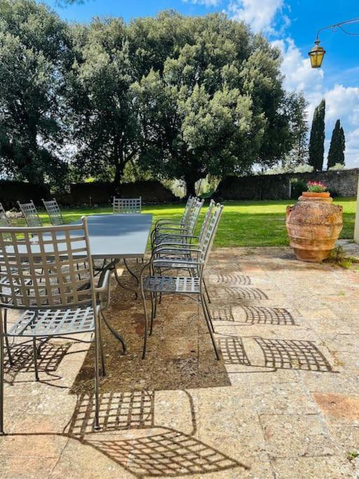 Tenuta Uzielli An Elegant Countryside Villa Monteriggioni Eksteriør billede